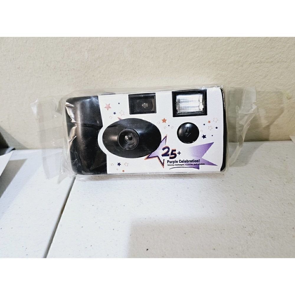 Single Use Custom Camera Collection Purple Celebration - Picture 4 of 7